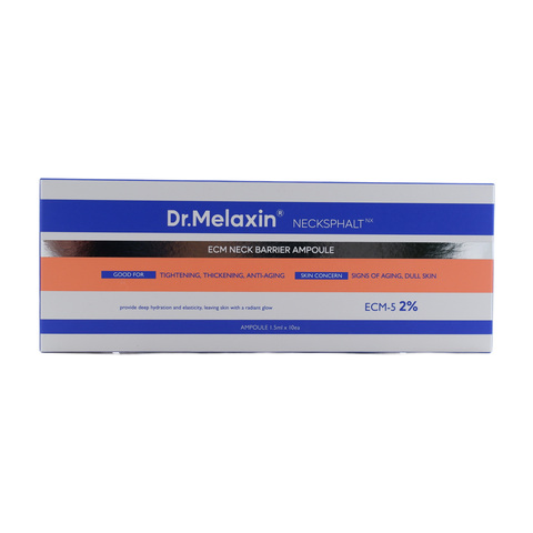 Антивозрастная ампульная сыворотка для шеи с пептидами DR. MELAXIN