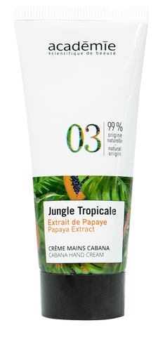 Academie Крем для рук - «Тропические джунгли» | Jungle Tropicale Cabana Hand Cream