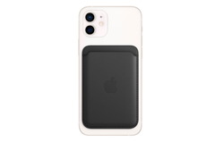 Карман-Чехол для телефона APPLE iPhone Leather Wallet with MagSafe - Black (MHLR3ZM/A)