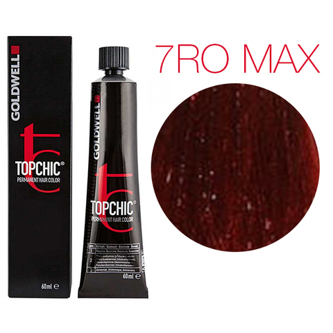 Goldwell Topchic 7RO MAX (эффектный медно-красный) - Стойкая крем-краска