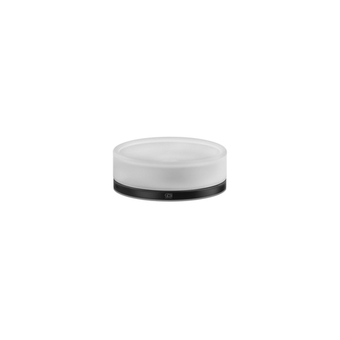 Gessi 38827#299 Gessi Emporio accessories Мыльница настольная, сатинированное стекло, цвет: Black XL