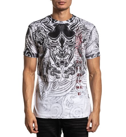 Xtreme Couture | Футболка мужская Imperial Dragon X1913 от Affliction перед на модели