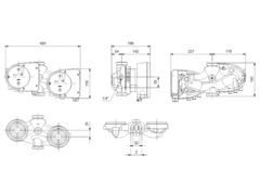 Циркуляционный насос Grundfos MAGNA 1 D 32-80 180 (99221240)