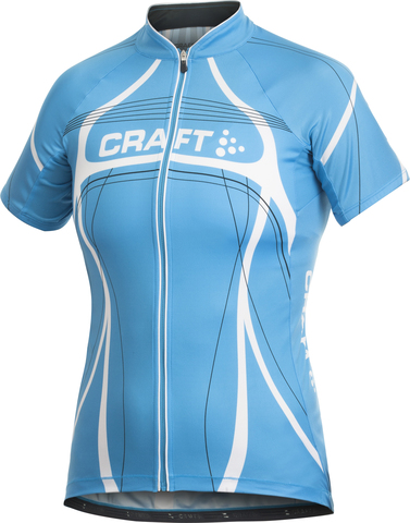 Велофутболка Craft Tour женская голубая