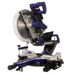 Пила торцовочная ПУЛЬСАР ПТН 305-2000 (2000Вт, 305х30мм, рез 105х335мм, рем. перед, направл., лазер, наклон право/лево, 20 кг)