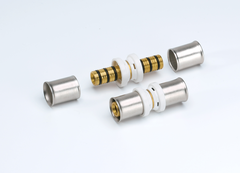 Соединитель пресс латунь RIIFO Omni 26-26, уп 5 шт