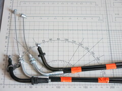 Трос газа Yamaha XV500 Virago 500 1992-1998  535 XV400 XV535