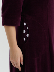 4074В Халат на молнии