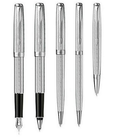 Ручка шариковая Parker Sonnet K532 Silver CT (S0808370)