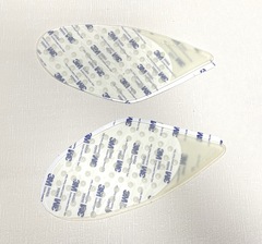 Боковая наклейка на бак мотоцикла Honda CBR 1000 RR 2008-2011 прозрачная