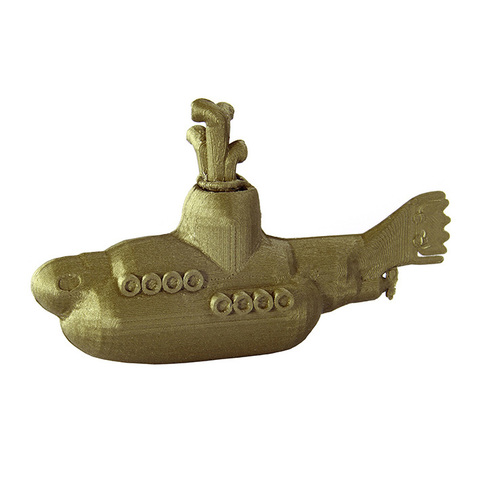 Катушка пластика Bronze ESUN 1.75 мм 0,5кг.