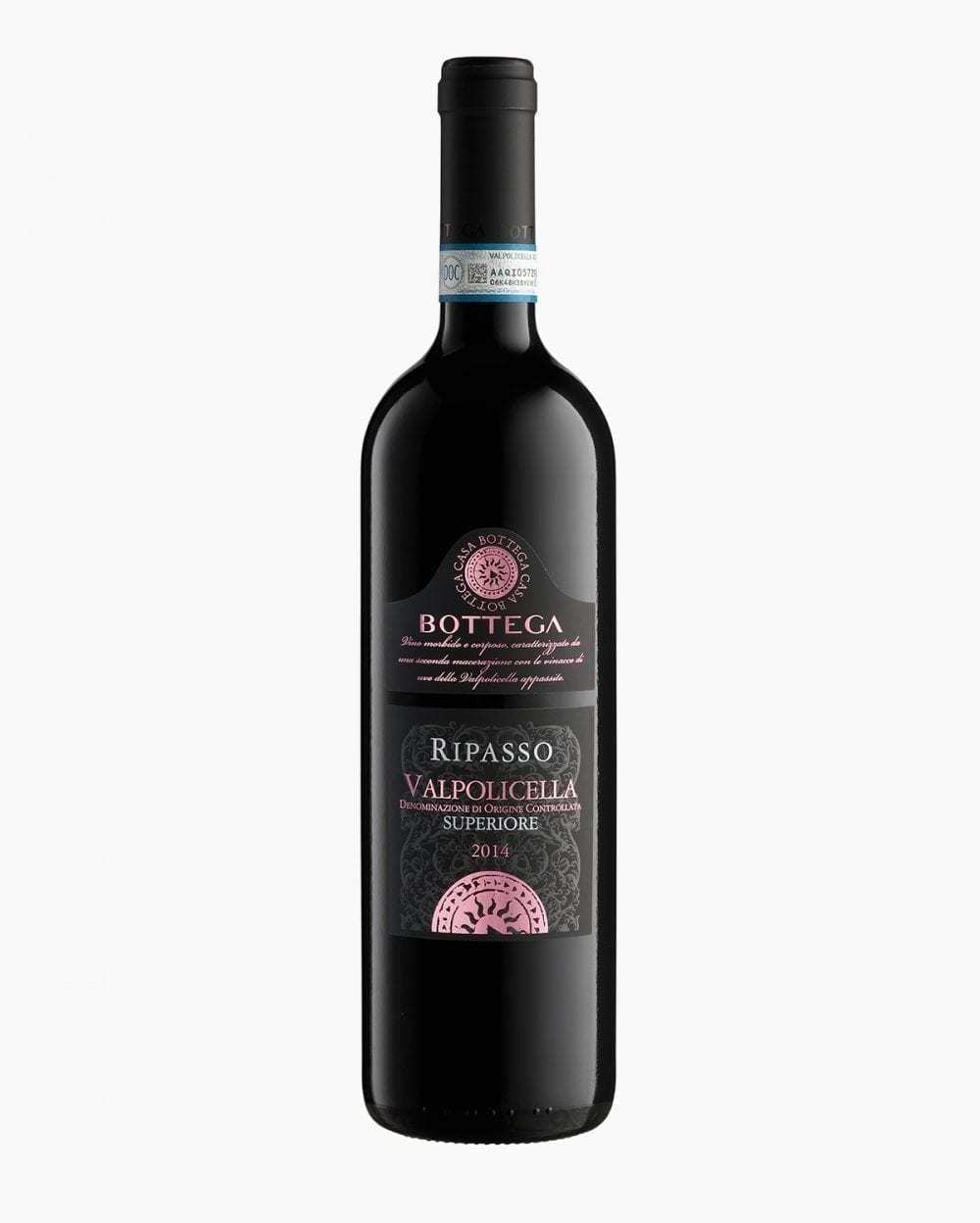 Вино Красное Cухое Bottega Вальполичелла Рипассо Супериоре 14%, 0,75 л.