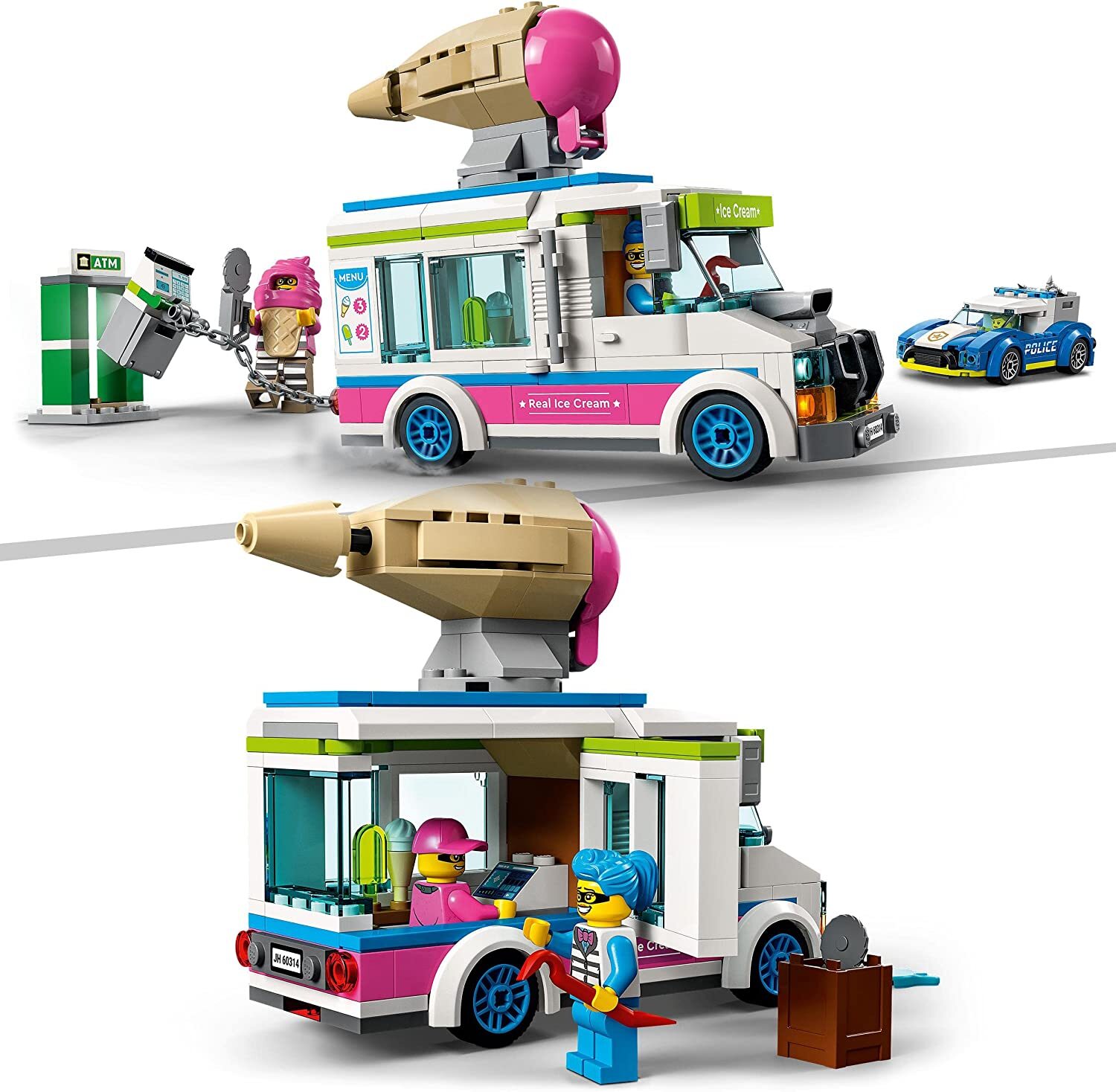 Конструктор LEGO City полицейский грузовик