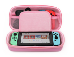 Чехол для Nintendo Switch розовый (OLED модель)