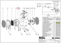 Регулятор термо QUATTRO ELEMENTI QE-3000C/5000C 16А (649-233-005)