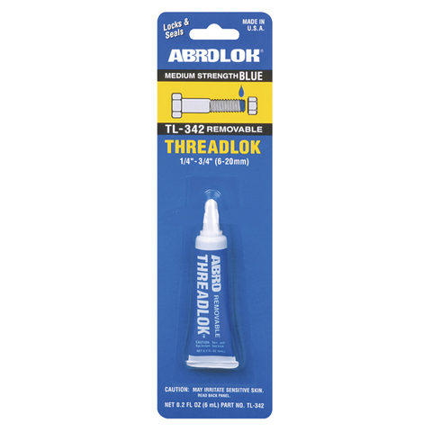 Фиксатор резьбы синий удаляемый ABRO TL-342 6мл