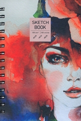 SKETСHBOOK. Акварельный портрет 100 листов.