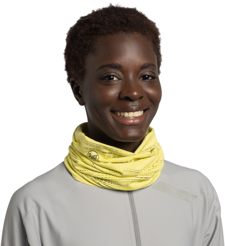 Картинка бандана-труба Buff Original Dryflx Solid Lime - 3