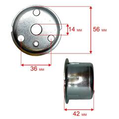 Храповик стартера UNITED PARTS для газонокосилок T475/T575/T6/T8