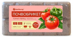 Почвобрикет БиоМастер Томат перец 10л