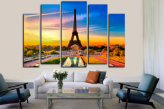 Модульная картина "Символ Парижа"