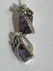 Киото (серьги из серебра)