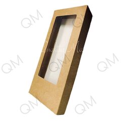 Коробка для шоколадной плитки 160*80*17 мм (крафт), 50шт