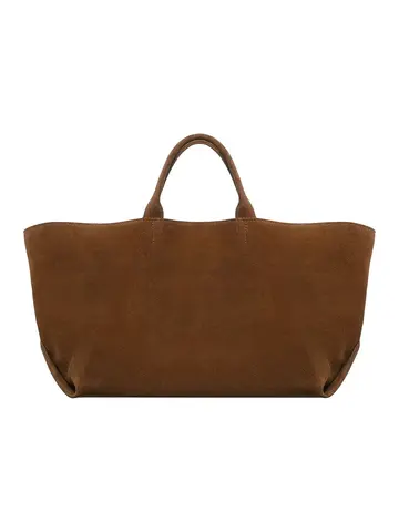 Тоут из замши Weekender bag «Tabacco»