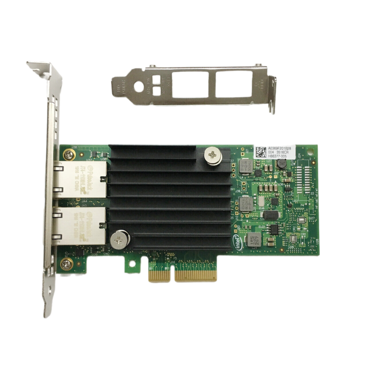 thumbnail image 2 of 5pcs Full Height Bracket For Intel X540-T2 X550-T2 HP 561T 716591-B21 717708-001 2 of 4