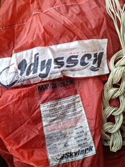 Б/У основной парашют Odyssey 120