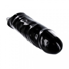 Насадка Mamba Cock Sheath Packaged, 16.5 см, черный