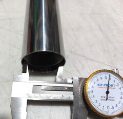 Перо вилки для Kawasaki EN650 Vulcan S 2015-2022 г.в., 41мм*590мм