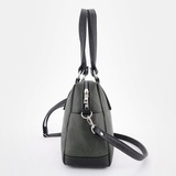 Сумка Саломея 1105 македония оливковый + черный