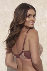 Бюстгальтер с мягкими чашками KINGA 1212-SC LIV II | Шоколадный