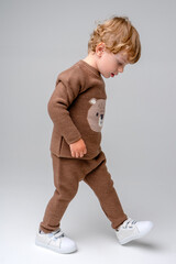 комплект  для мальчика  К 862/ш/темно-бежевый