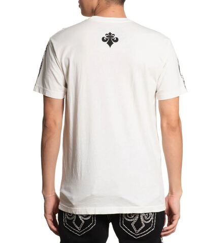 Affliction | Футболка мужская Mercenary Tee A27163 сзади