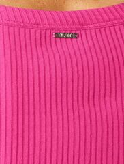 Футболка из трикотажа в широкий рубчик  D49.066 (118824)