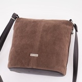 Сумка Саломея 350 эко-замша шоколад