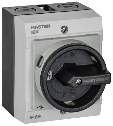 Перекл. кулачк. в боксе закр. рук. 10А сх. 90 MASTER IEK