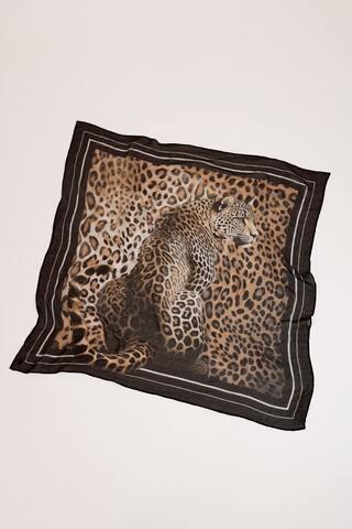 Monari Платок с леопардом