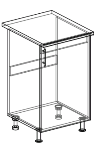 Кухня Рио шкаф нижний мойка 601