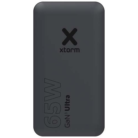 Зарядное устройство для быстрой зарядки Xtorm мощностью 65 Вт с набором из кабеля и дорожного чехла
