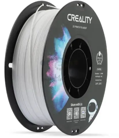 Катушка CR-PETG пластика Creality 1,75 мм 1кг для 3D принтеров, белый