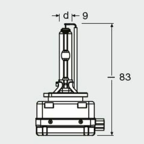 Лампа ксеноновая D3S OSRAM XENARC ORIGINAL 1 шт. 66340