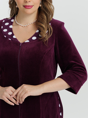 4074В Халат на молнии