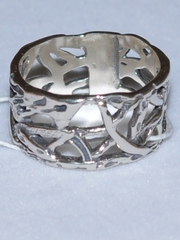 Омо ( кольцо из серебра)