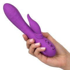 Фиолетовый вибратор-кролик Valley Vamp - 21,5 см. - 