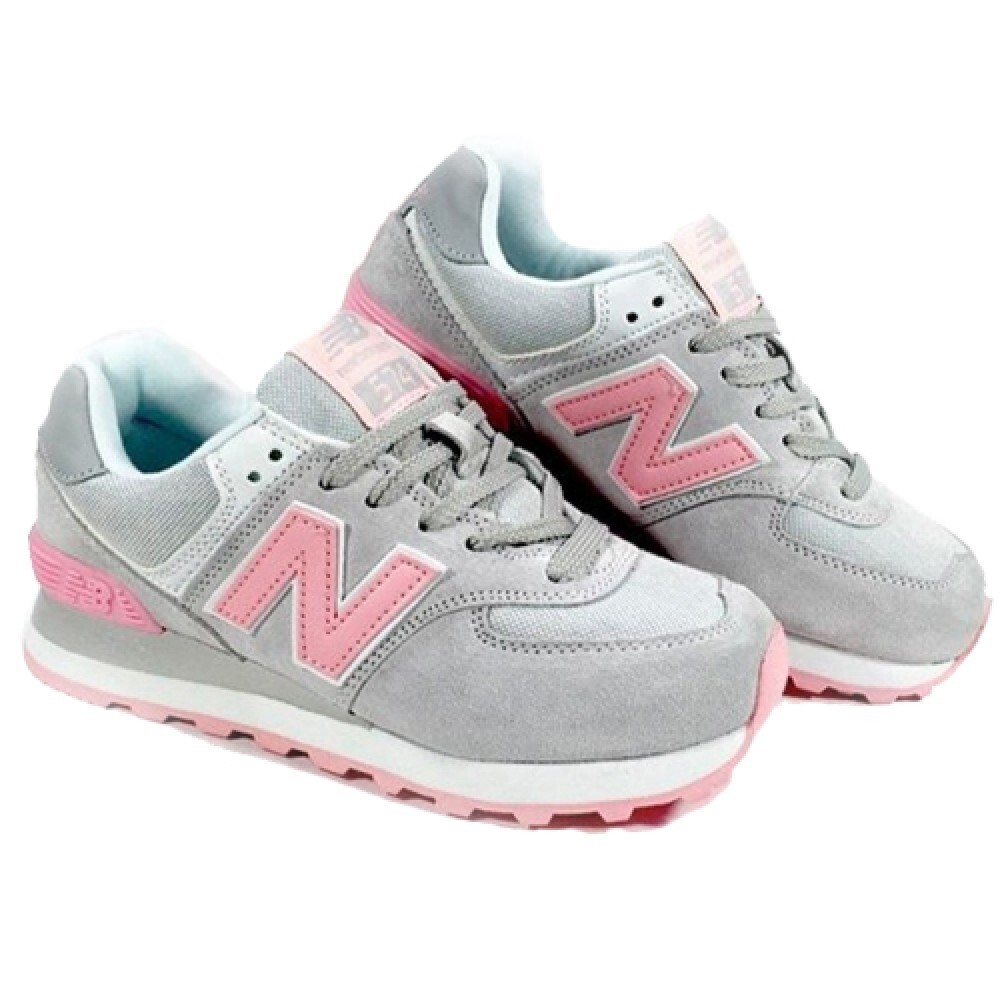 new balance pink gray