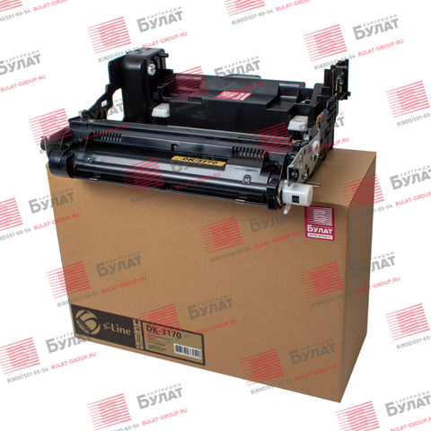 Драм-юнит / Фотобарабан / Drum DK-3170 для Kyocera ECOSYS P3045, Kyocera ECOSYS M3145dn (Чёрный, 300000 стр.), OEM, тех. упаковка