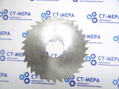 Фреза отрезная по металлу 100х1х27мм z=32 Р6АМ5 без фаски без ш/п